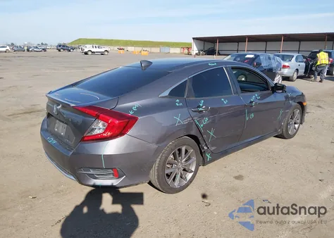 2020 Honda Civic Ex z USA, uszkodzony, nr VIN 19XFC1F32LE207526